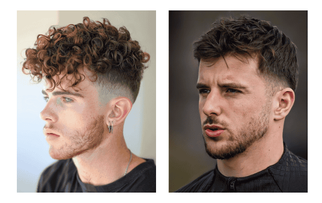 Mid Taper Fade Haircut for Men
