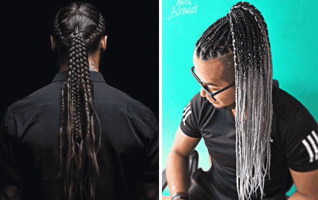 Braids for Men with Long Hair