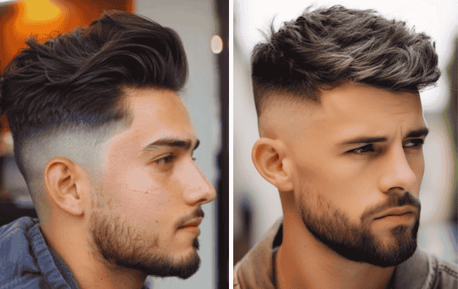 Brush Up Mid Fade