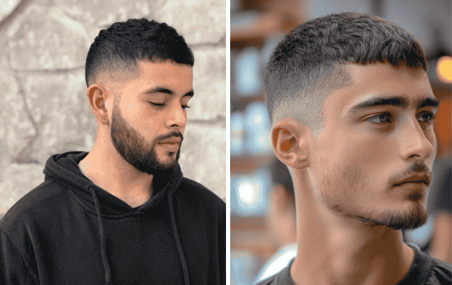 Buzz Cut with Low Fade