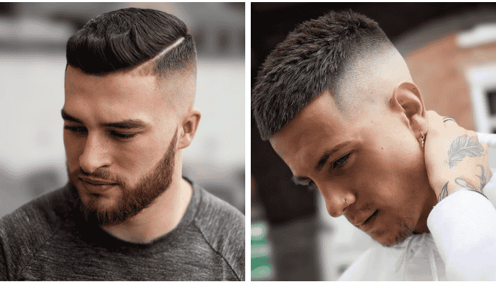 High Fade Comb-Over