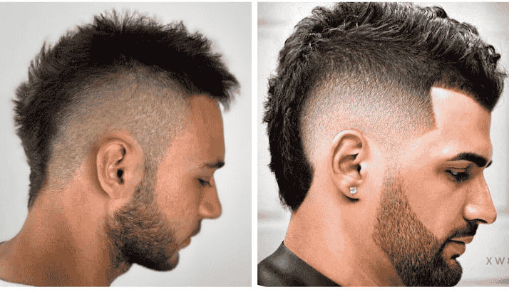 High Fade with Mohawk