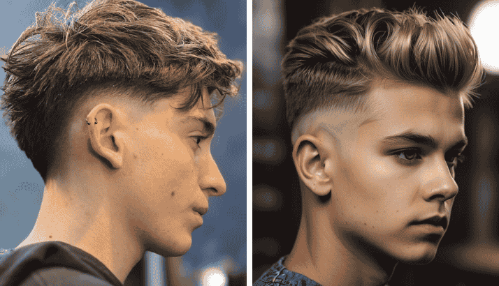 High Taper Fade Haircut