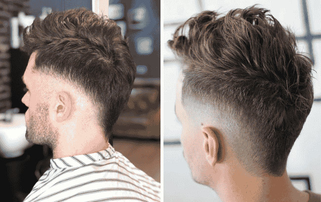 Low Fade Fauxhawk Haircut