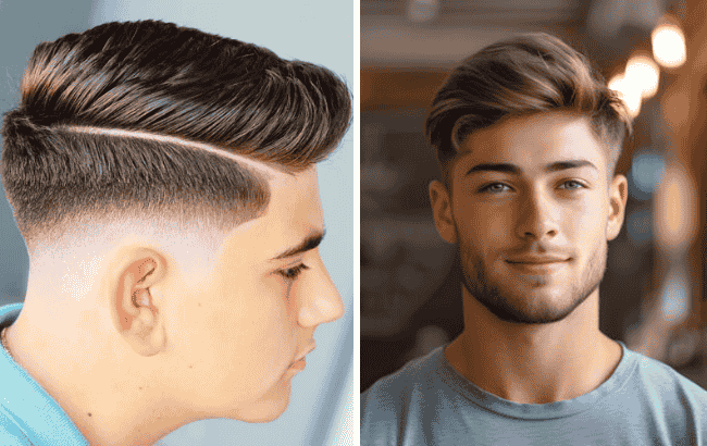 Low Fade Haircut For Straight Hair