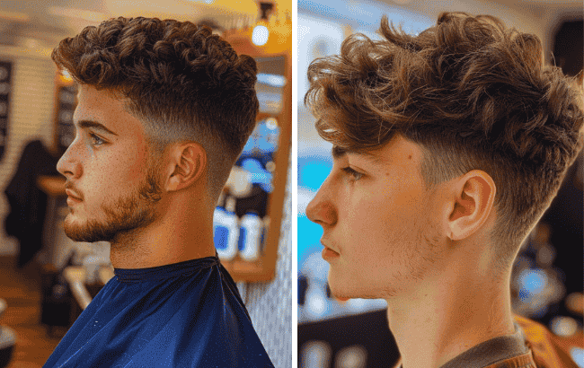 Low Fade for Thick Hair