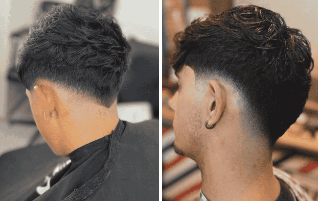 Low V Fade Haircut