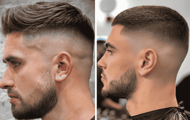 Mid Bald Fade Haircut