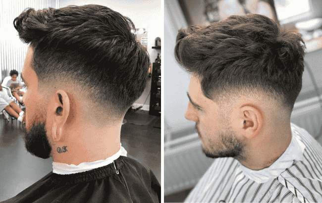 Mid Drop Fade Haircut