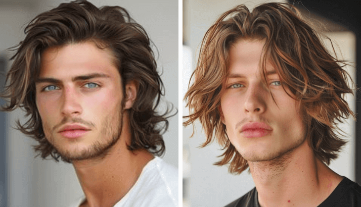 The Shaggy Medium Length Hair for Men