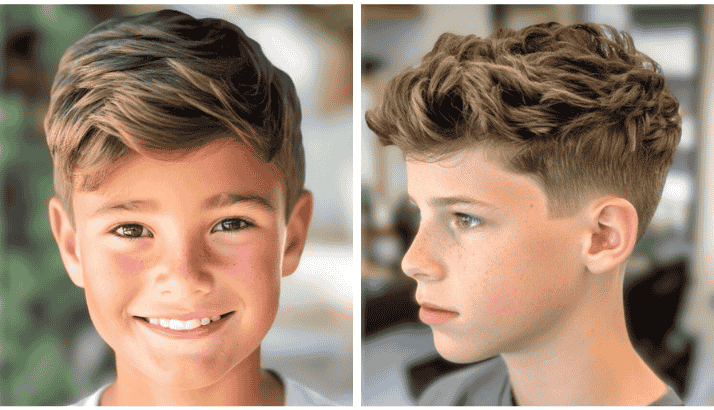 Teenager Boy Haircut