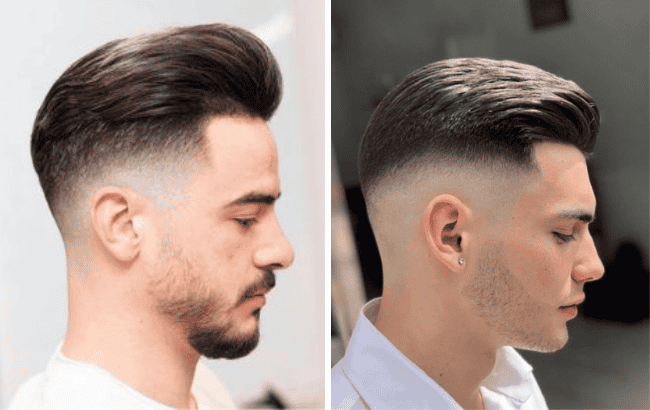 The Pompadour Mid Fade