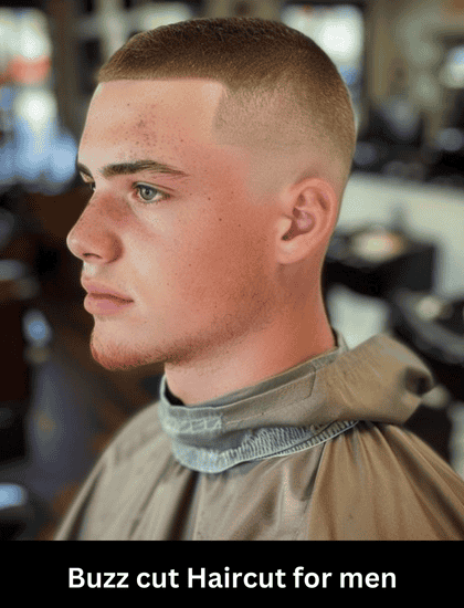 buzz cut haircut for men