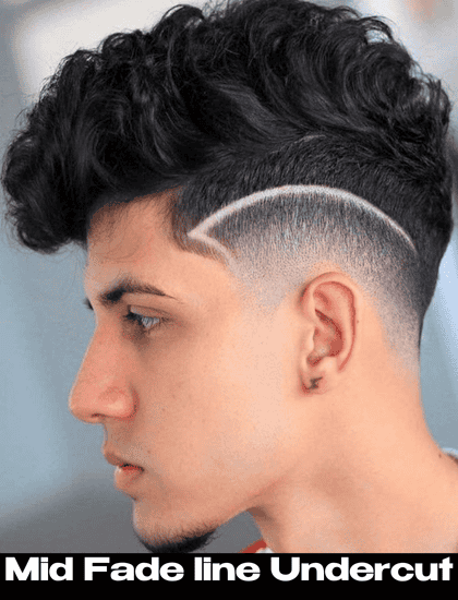 designer mid faded undercut