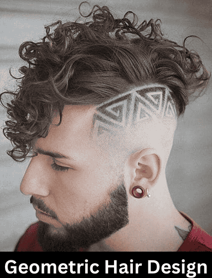 geometric hair design