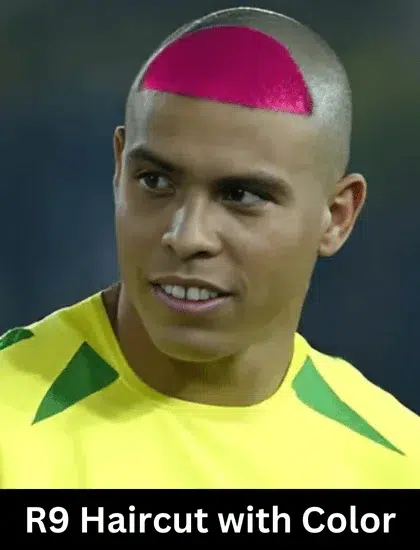 r9 haircut with color for men